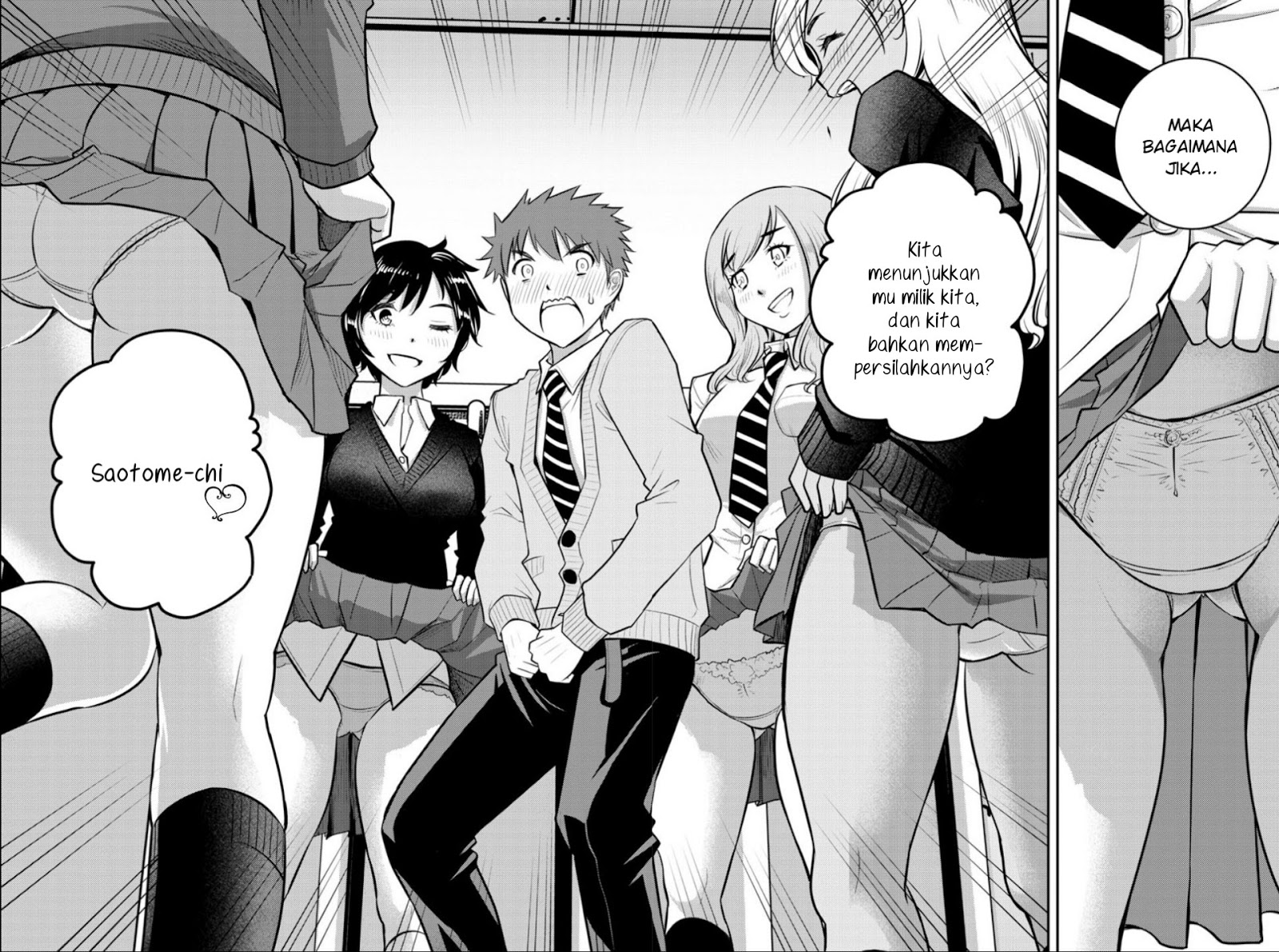Yankee JK Kuzuhana-chan Chapter 01 Bahasa Indonesia